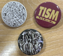 Load image into Gallery viewer, TISM - TRUCKIN&#39; &amp; DEATH TO ART - BADGES
